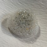 HIGASHITANI  - 猪とハーブのハンバーグ マグロの目玉ソース 薩摩芋のかす汁ソース 甘夏の泡