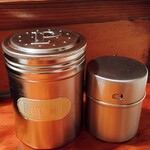 浜堂ラーメン - 卓上調味料