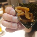 熊本 鮨 銀座ふくじゅ - かんぴょう巻き