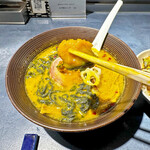 うずとかみなり - トッピングの「かぼちゃ」