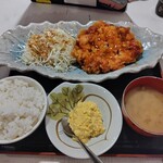 黒酢南蛮定食たかもとや - 黒酢チキン南蛮定食