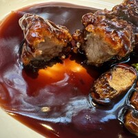 熱香森 - 酢豚の断面