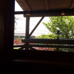 ほっとステーション基山 - 席からの眺め。