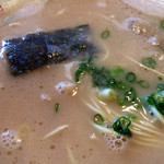 ほっとステーション基山 - スープの表面。