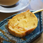 あきの珈琲 - バナナケーキ（450円）