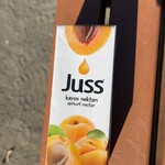 エフェリフ ケバブ - サービスのジュース。たまたま前回と同じアプリコットネクター