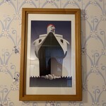 ディズニーアンバサダーホテル - 壁紙もドナルド、飾られている絵もドナルド♡♡