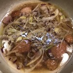 鴨出汁中華蕎麦 麺屋yoshiki - 鴨とポルチーニのつけ麺（塩）