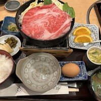 よつ谷 - すきやき定食