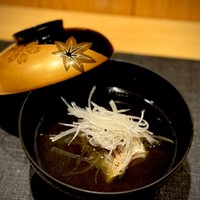 鮨 波残 - カマスのお吸い物