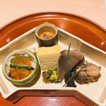 銀座 しのはら - 八寸のお料理