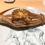 銀座 しのはら - 伝助穴子、さつまいも、銀杏