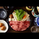 博多苑 - 九州産黒毛和牛すき焼き