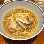 銀座 しのはら - スッポンと上海蟹のラーメン