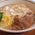 まるやす - ゆしどうふそば　大　600円