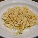 麺庵 利休 - よく混ぜた和え玉