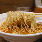 麺庵 利休 - エクルビスそばの麺