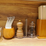 麺庵 利休 - 卓上アイテム