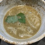 SCLabo - 濃厚煮干しつけ麺のつけ汁