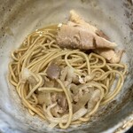 SCLabo - 最後はスープ割りしたつけ汁にダイブ