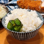 とんかつ かつ慶 - ロースかつ定食（180g）