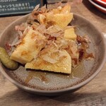 鉄板バルSOURCE - 山芋の出汁ポン漬け