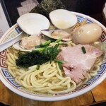 塩そば専門店 桑ばら - 牛はまぐり出汁と生海苔の塩そば