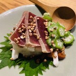 蕎麦の実 よしむら - 山芋とマグロ