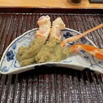 みつき - 蟹身の蟹味噌しゃぶしゃぶ　堪りません