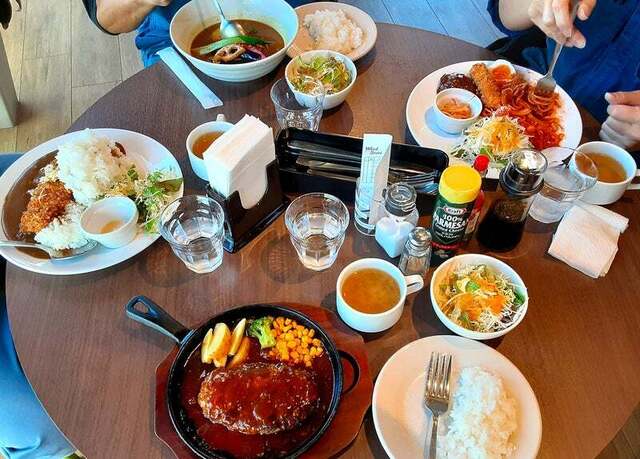 レストラン ウッドストーブ（Ｗood Ｓtove） - 竜田（ハンバーグ）の写真