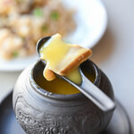 涵梅舫 - "罐燜裙邊（かはかめのえんがはつぼむしに）"、蚫片（あはびうすぎり）