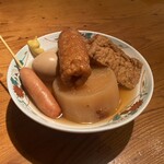 食悦堂 - 定番おでん5種盛り