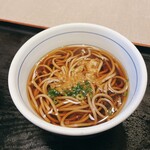 夢庵 - 小麺（温そば）