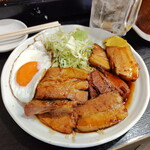 森の茶屋 - チャーシュー定食