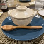 オステリア・マンジャベーネ - 白菜のリゾット