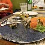 オステリア・マンジャベーネ - 秋刀魚と焼きナスのテリーヌ