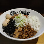 NIBOSHI MANIA - まぜにぼ 1100円＋うずら味玉100円