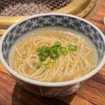 SATOブリアン七番 - 牛ヒレ出汁の塩ラーメン