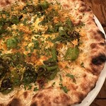 ダコージ - ウォーヴォ(バジル・しらす・万願寺とうがらし・玉子・からすみ)