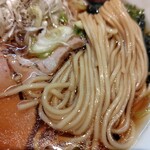 麺家 たけ田 - 麺の感じ