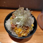 麺家 たけ田 - 肉玉子めし