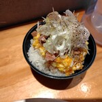 麺家 たけ田 - 肉玉子めし