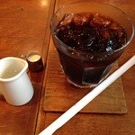 カフェ エトルア - セットのアイスコーヒー