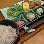 和カフェTsumugi - チキンの大葉タルタル南蛮