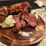 黒毛和牛と銀座牛タン専門 Kurosawa - 厚切り炙り焼き牛タン