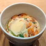 すしやのたい悟 - 桜海老の茶碗蒸し