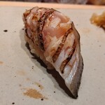 すしやのたい悟 - カマスの酢〆炙り