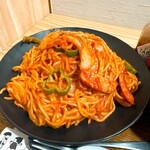 食堂ちある - ナポリタン大盛り