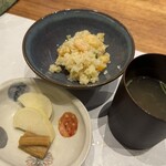 天婦羅 みやしろ - 食事一式