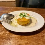 パラダイス ピザ - 人参のスフォルマート　イトウさんのつくるスフォルマートな外れなし＝黒板にあったらオーダーすべき一品